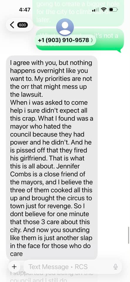 Trinidad Council Member Seeks City Administrator's Resignation After Months of Administrative Disputes